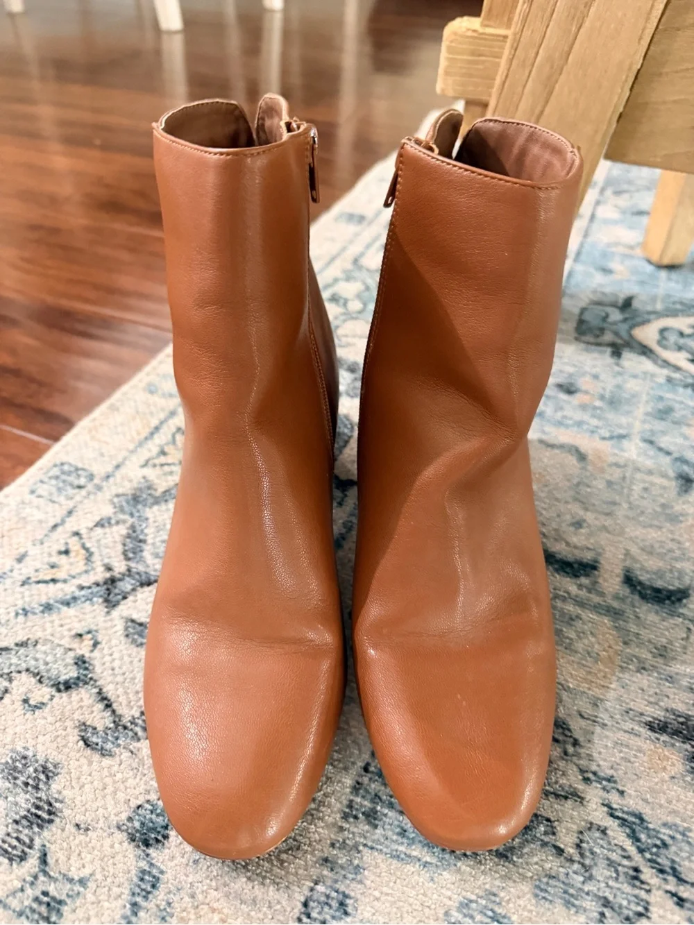 Chinese Laundry Women's Tan Block Heel Ankle Boot